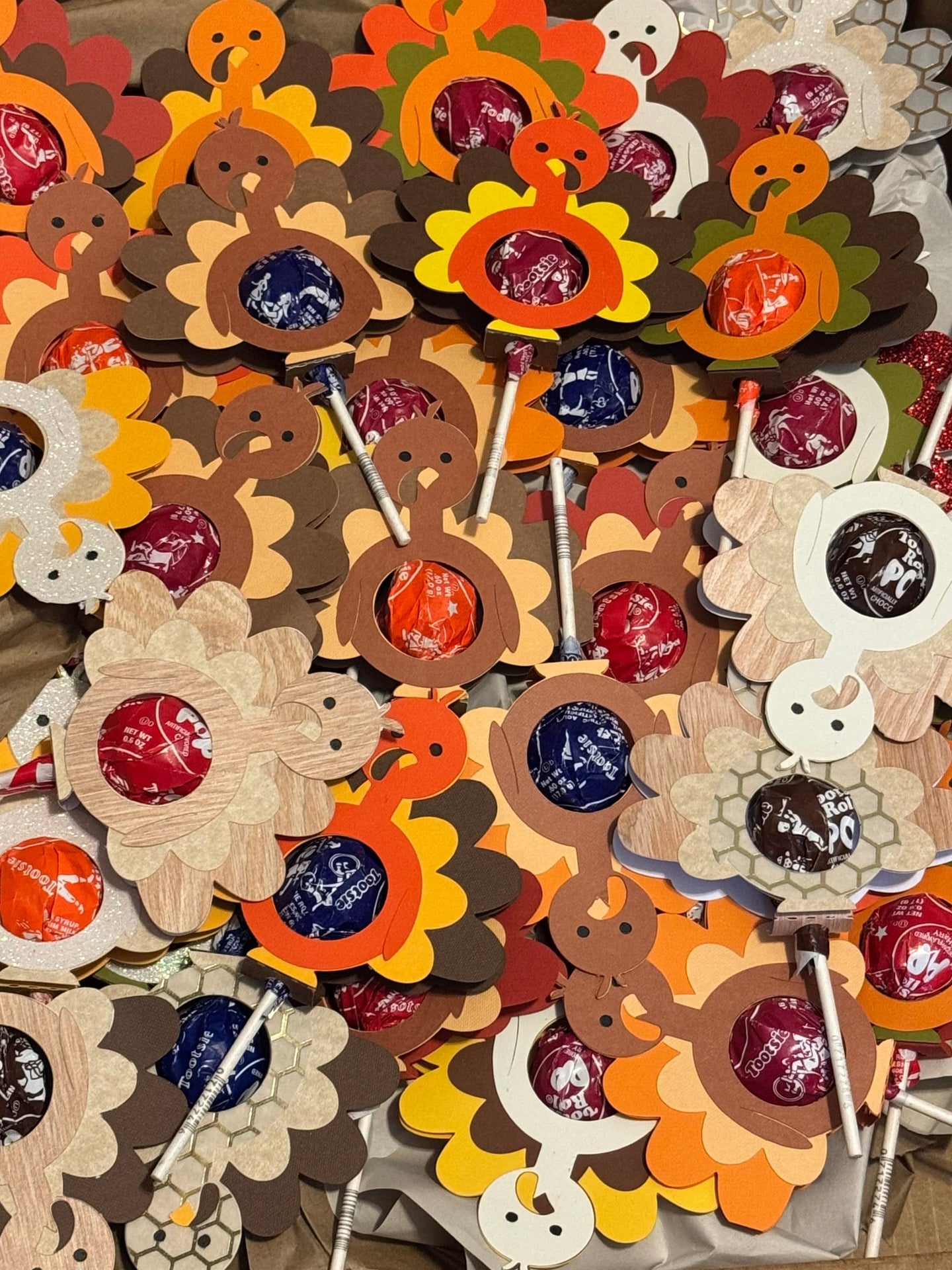 Turkey Lollipop Holders