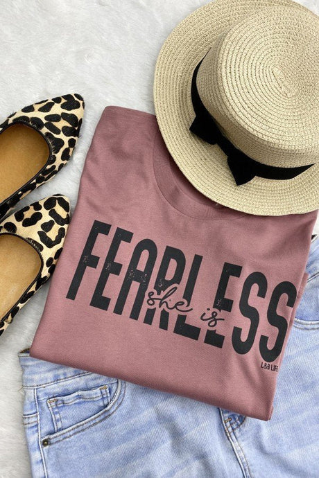 she is FEARLESS Tee