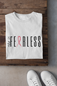 Pink Ribbon Fearless Tee